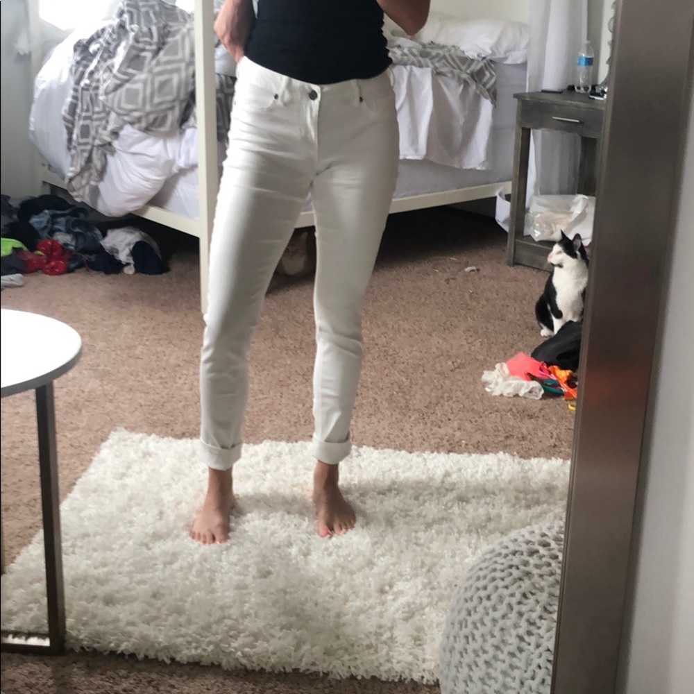 Maurice’s white skinny jeggings!